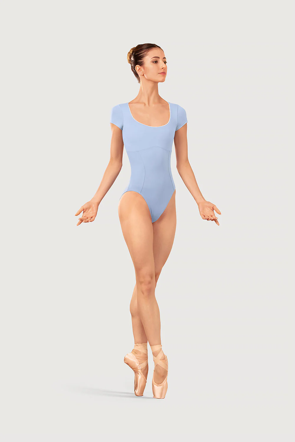 LB5262 - Bloch Alpheus Open Back Womens Cap Sleeve Leotard - Image 4