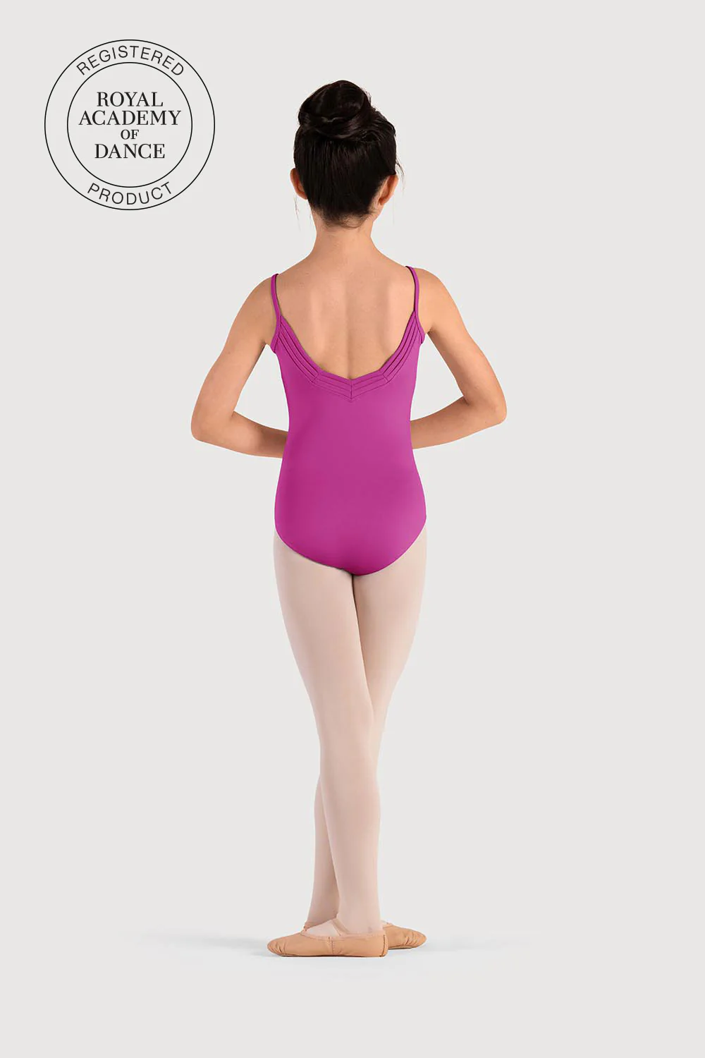 LR5007G - Bloch RAD Rosa Girls Examination Leotard - Image 4