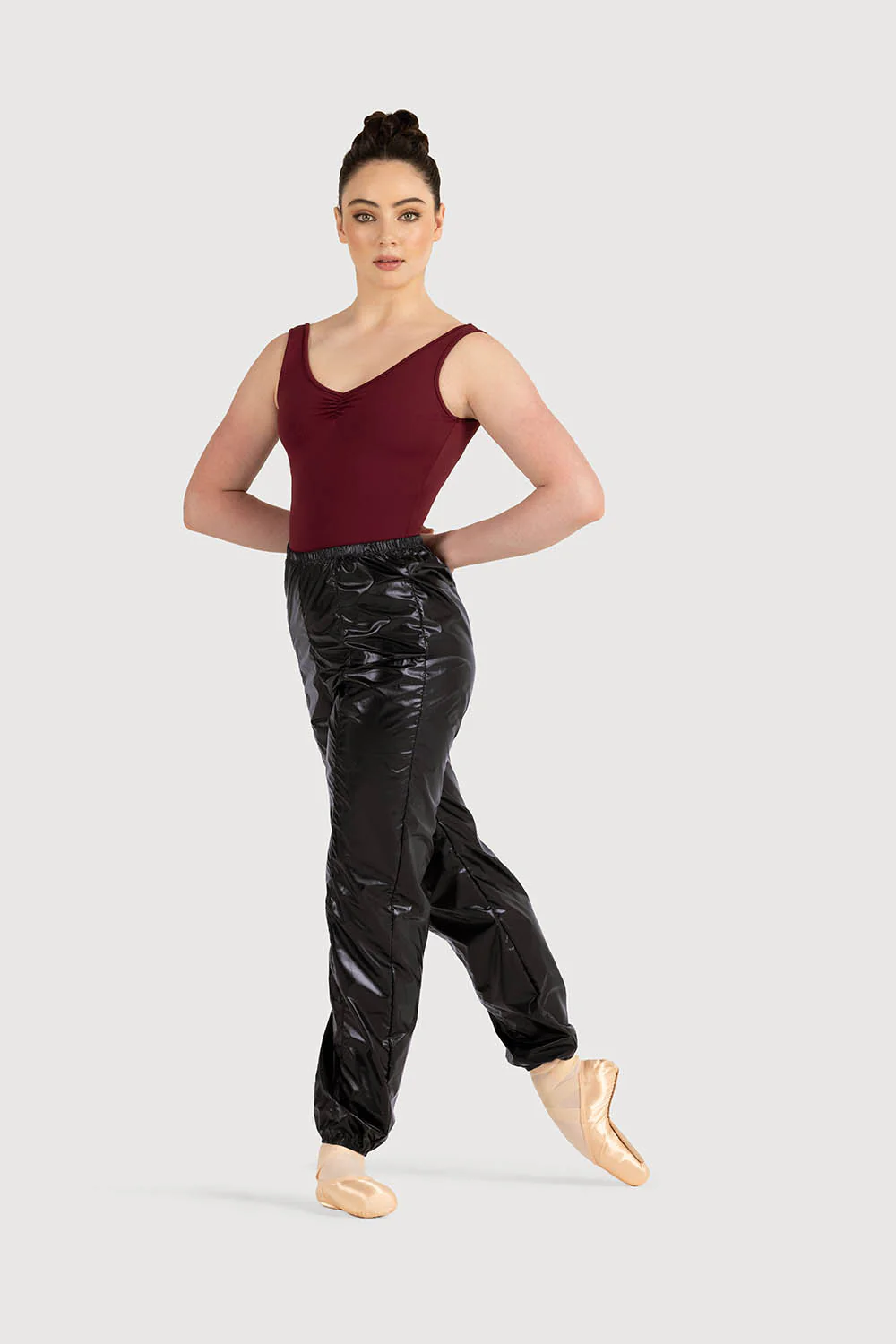 P5512 - Bloch Adult Pearlescent Ripstop Pants - Image 4