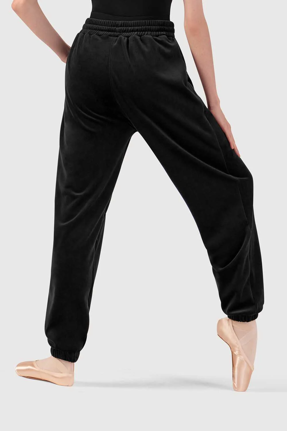 P580003 - Bloch Gloria Womens Velvet Sweatpant - Image 3