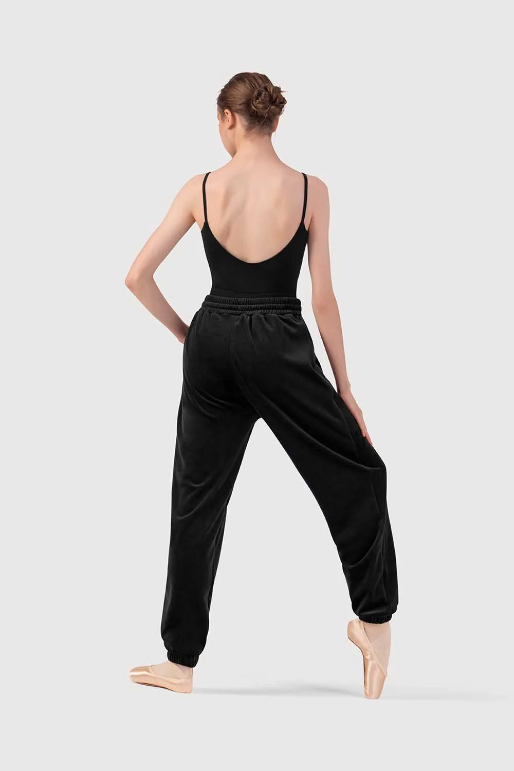 P580003 - Bloch Gloria Womens Velvet Sweatpant - Image 5