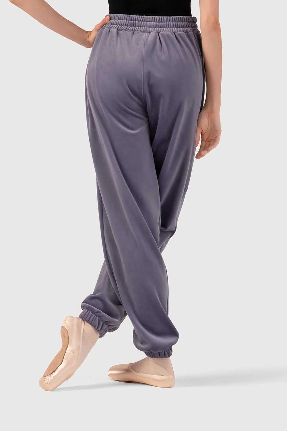 P580003 - Bloch Gloria Womens Velvet Sweatpant - Image 3