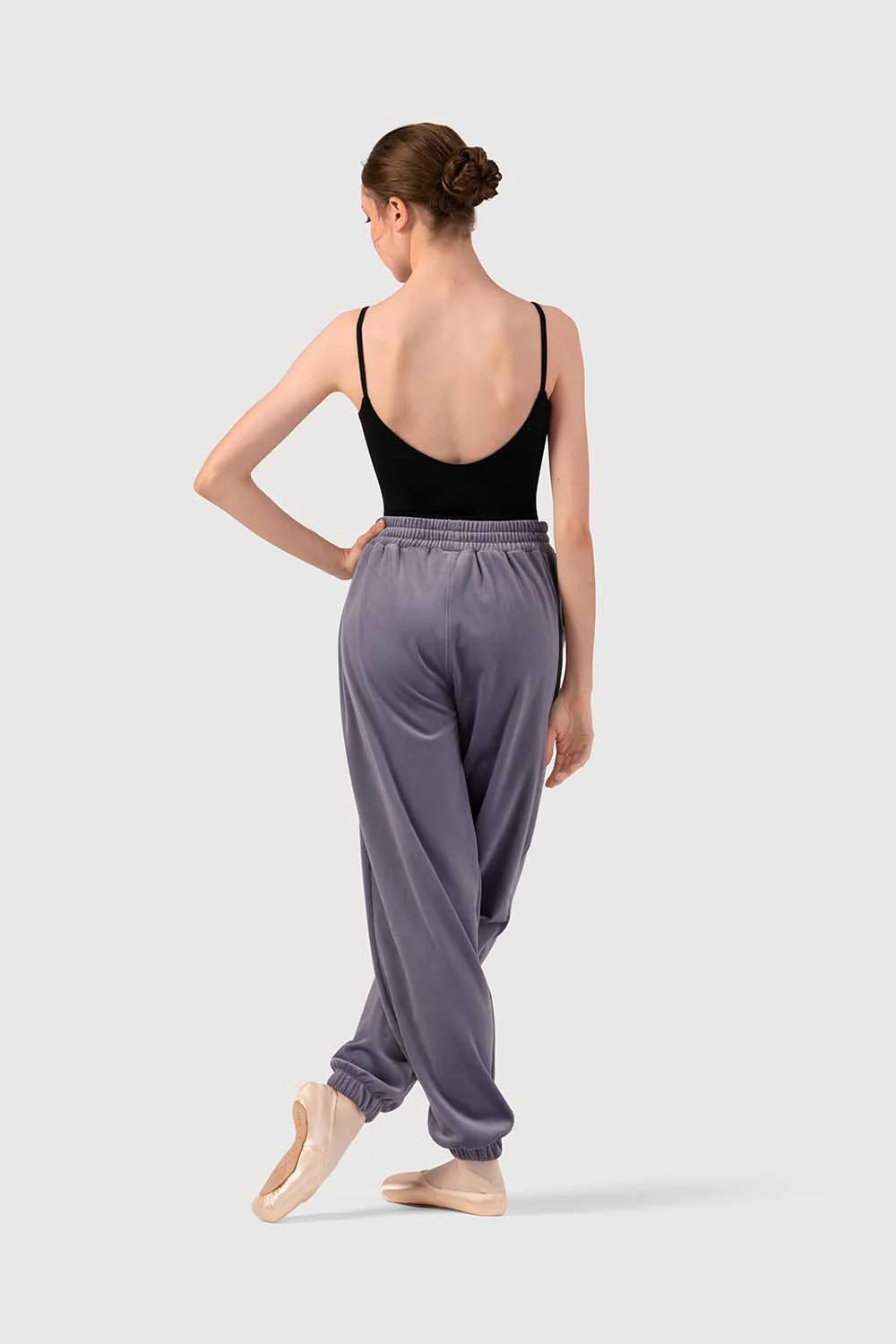 P580003 - Bloch Gloria Womens Velvet Sweatpant - Image 5
