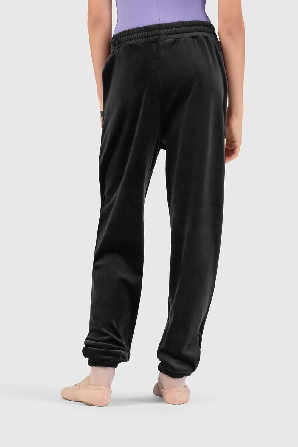 P580004G - Bloch Nicole Girls Velvet Sweatpant - Image 3