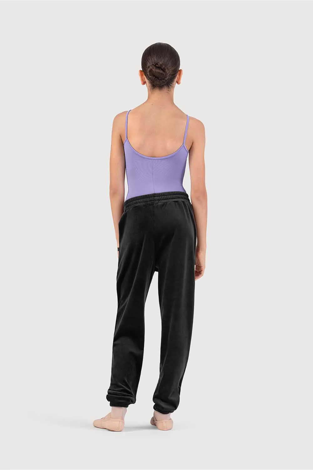 P580004G - Bloch Nicole Girls Velvet Sweatpant - Image 5