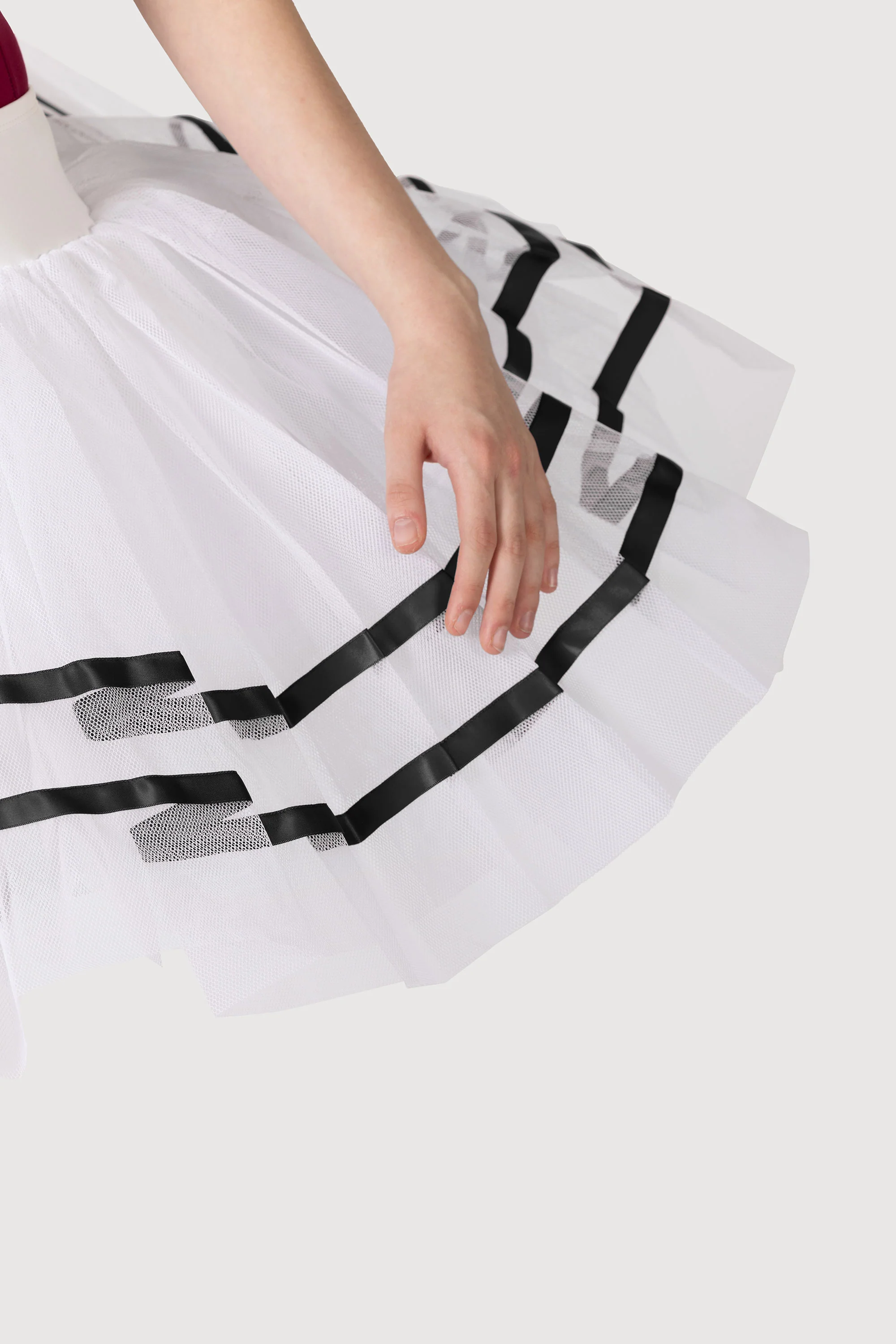 R0121L - Bloch Nadia Womens Ribbon ½ Tutu Skirt - Image 3