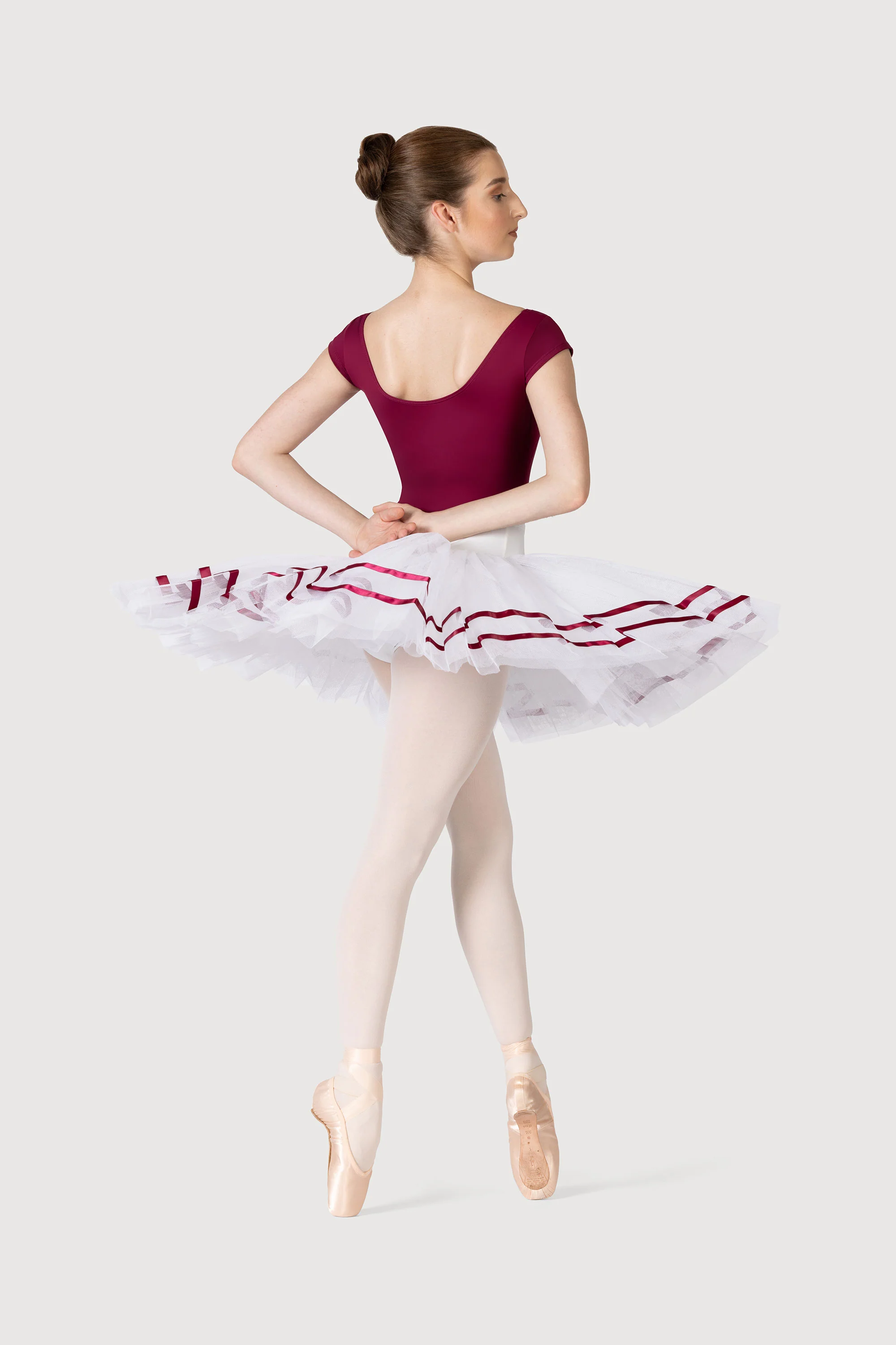 R0121L - Bloch Nadia Womens Ribbon ½ Tutu Skirt - Image 2