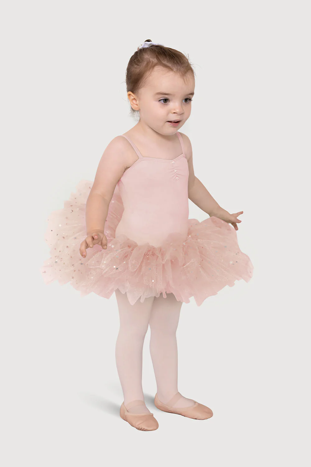 R0852G - Bloch 'Estrella' Stars & Moons Girls Tutu Dress - Image 3