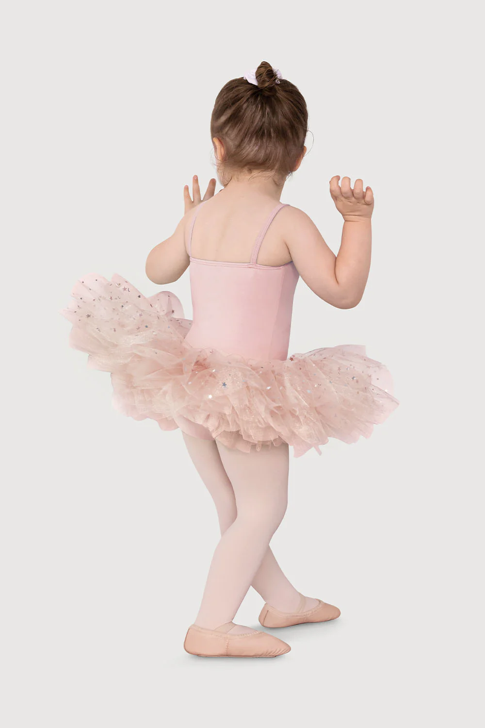 R0852G - Bloch 'Estrella' Stars & Moons Girls Tutu Dress - Image 4
