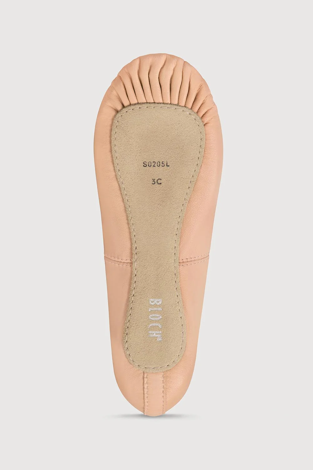 S0205P - Bloch Dansoft Leather Petite Toddlers Ballet Flat - Image 5