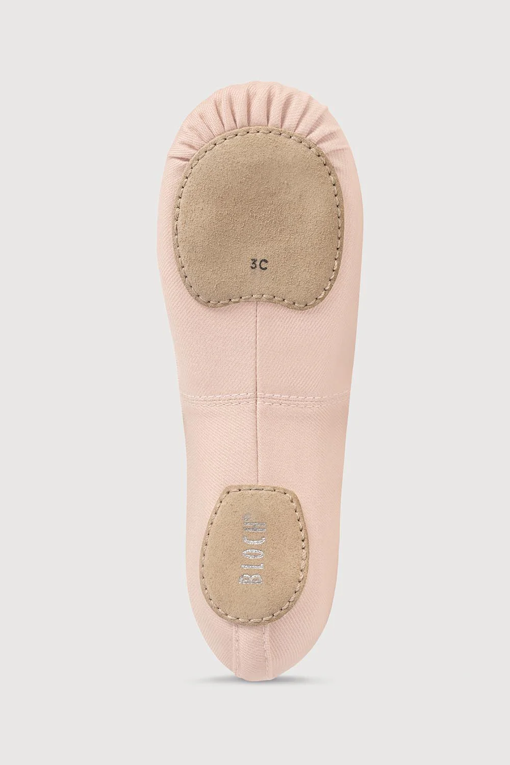 S0284G - Bloch Performa Stretch Canvas Childrens Ballet Flat - Image 4