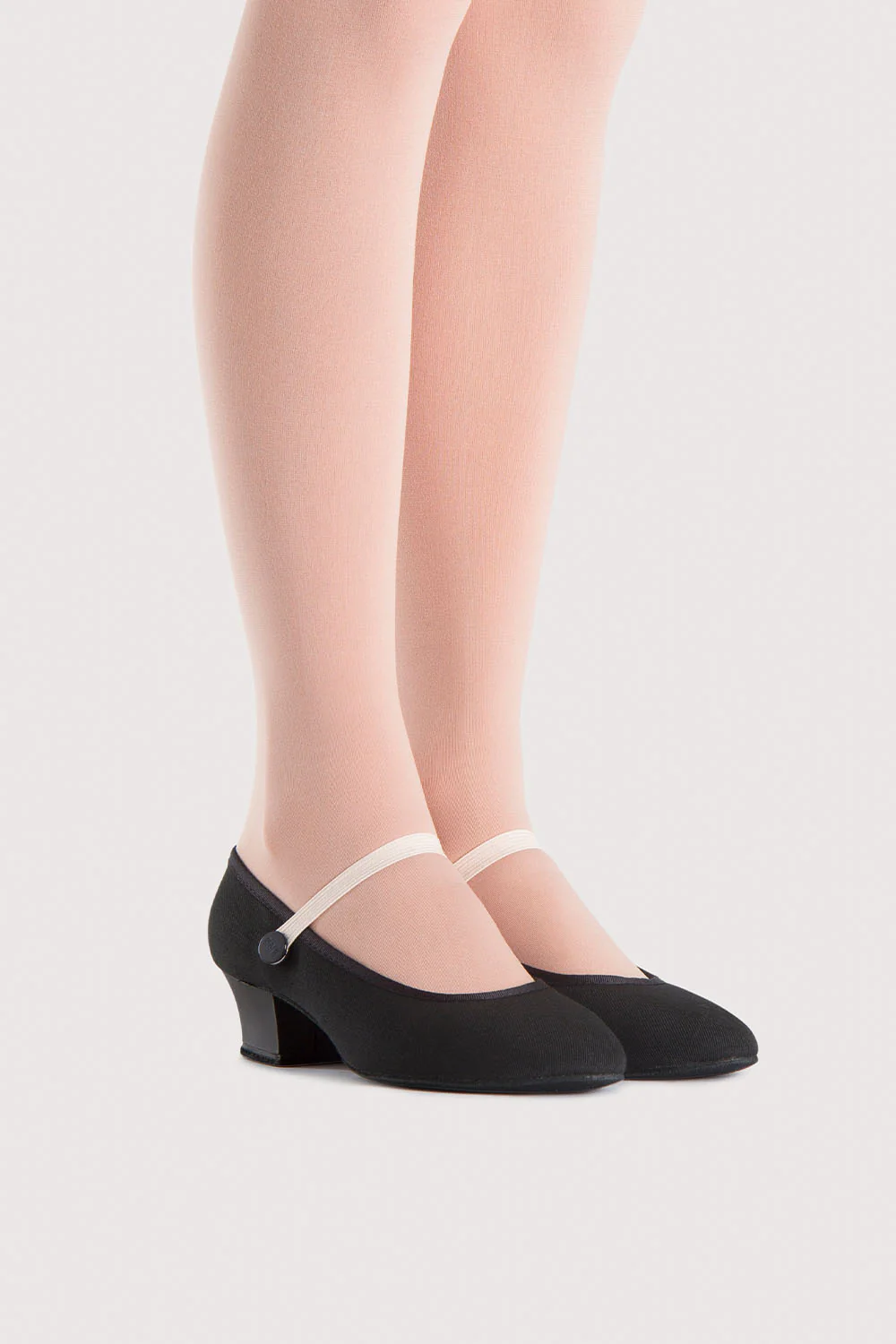S0325G - Bloch Tempo Cuban Girls Canvas Shoe - Image 3
