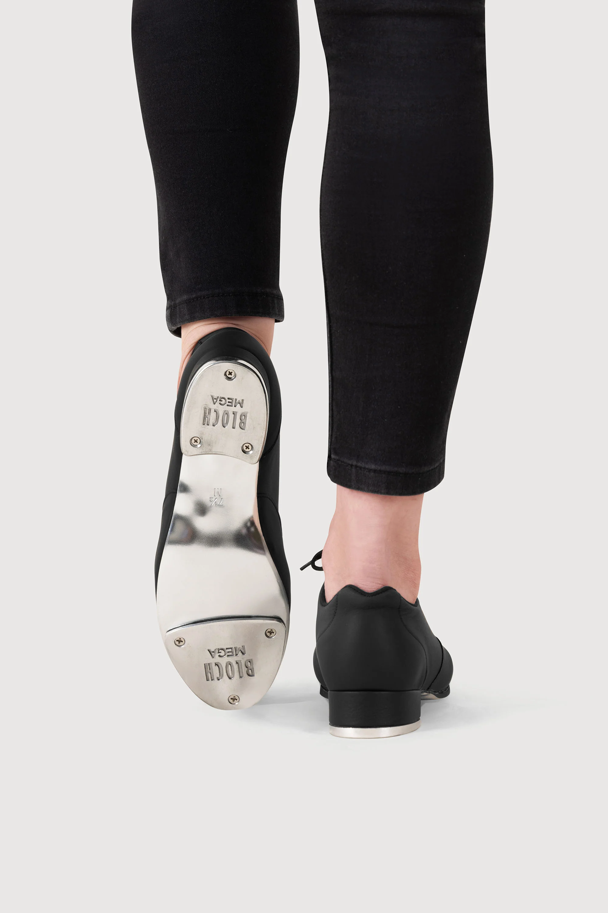 S0327L - Bloch Chloé & Maud Womens Lace Up Tap Shoe - Image 3