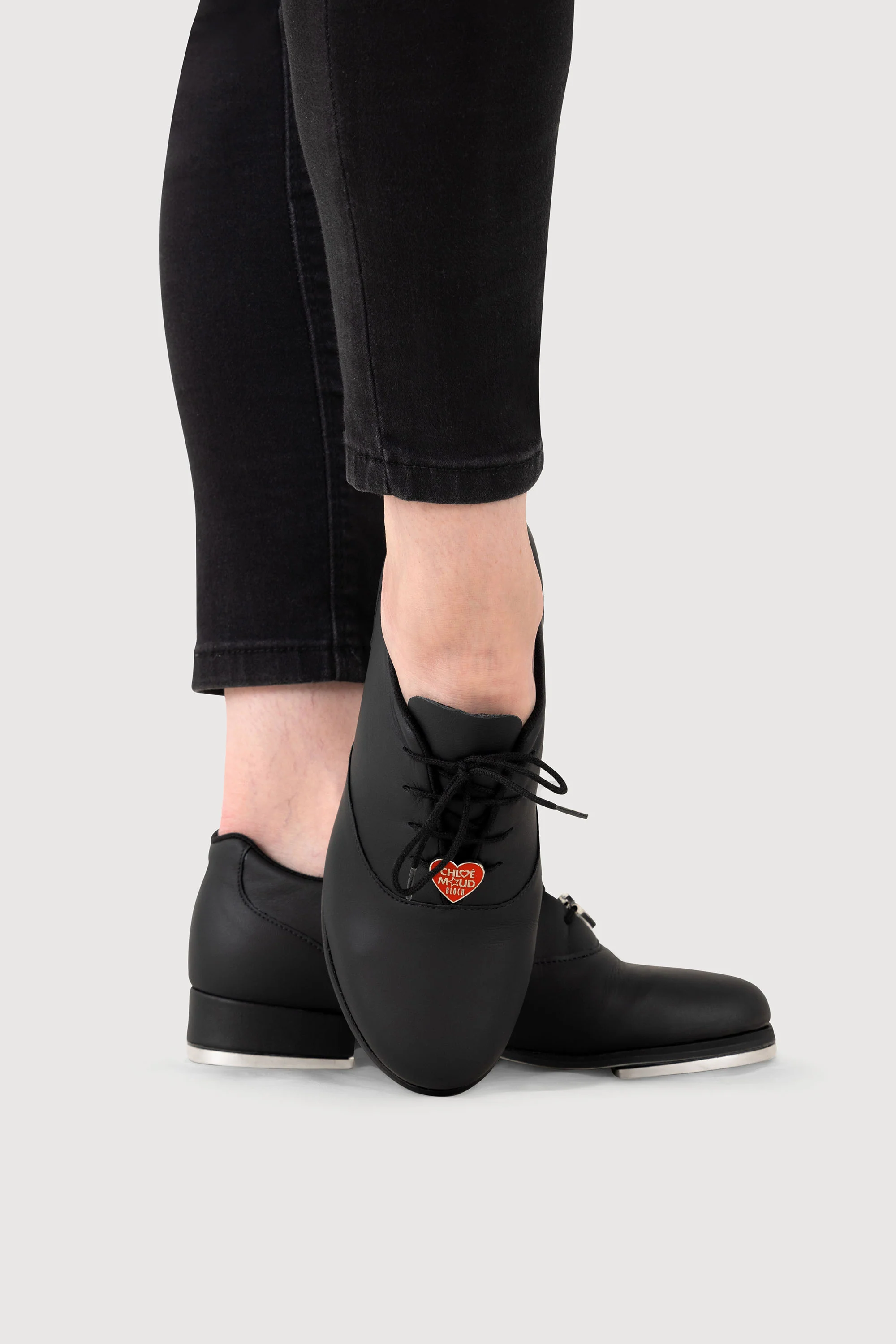 S0327L - Bloch Chloé & Maud Womens Lace Up Tap Shoe - Image 4