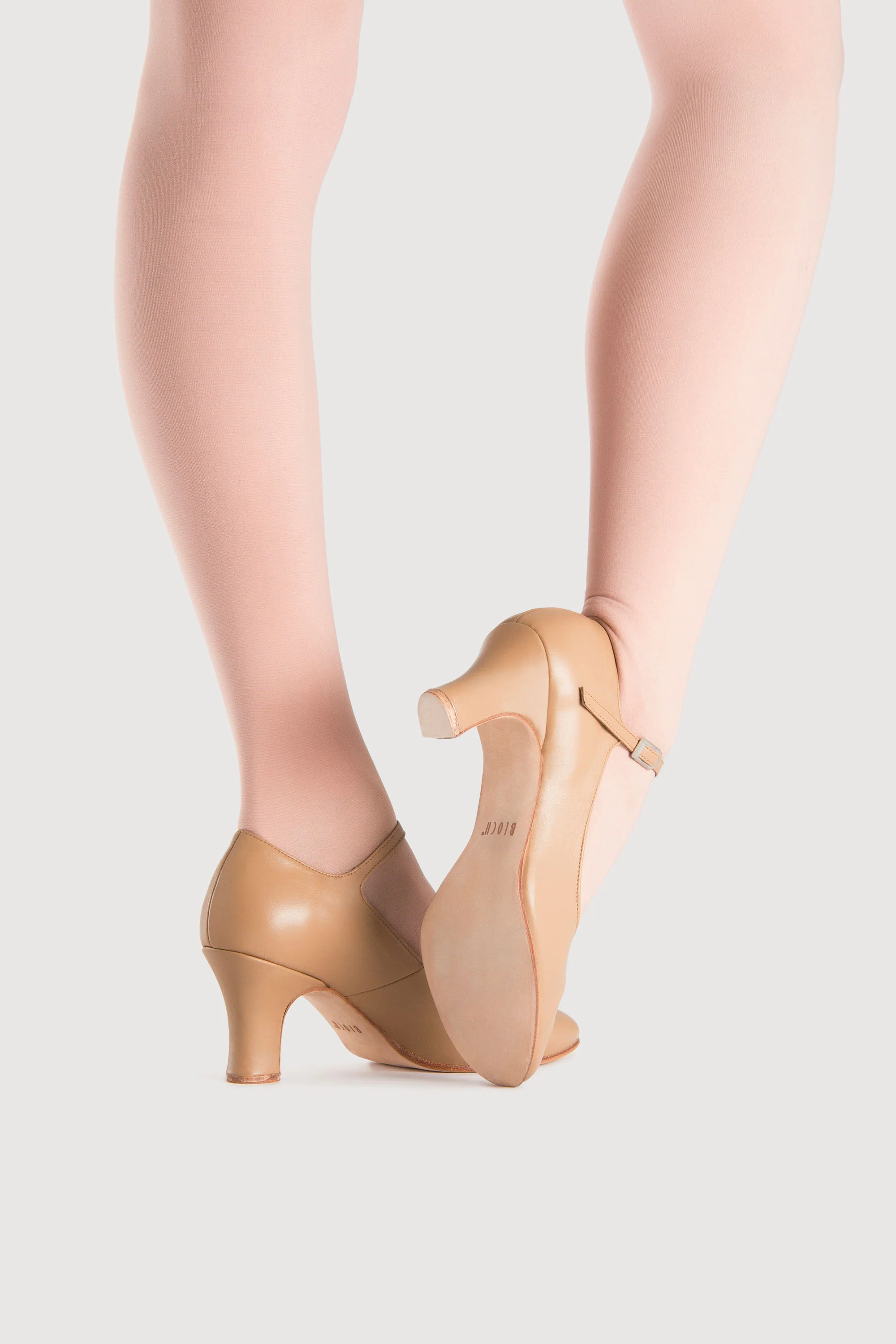 S0386 - Bloch Chord Ankle Strap Womens 76mm (3 inch) Heel - Image 2