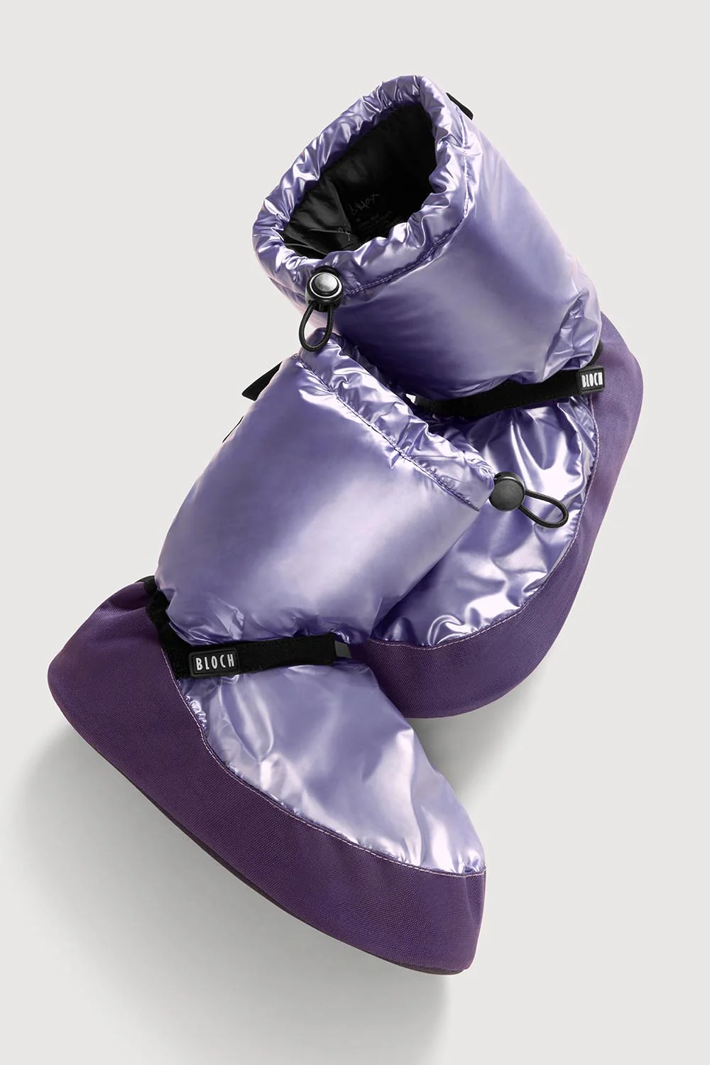 SIM5009BGM - Bloch Metallic Children Warmup Booties - Image 3