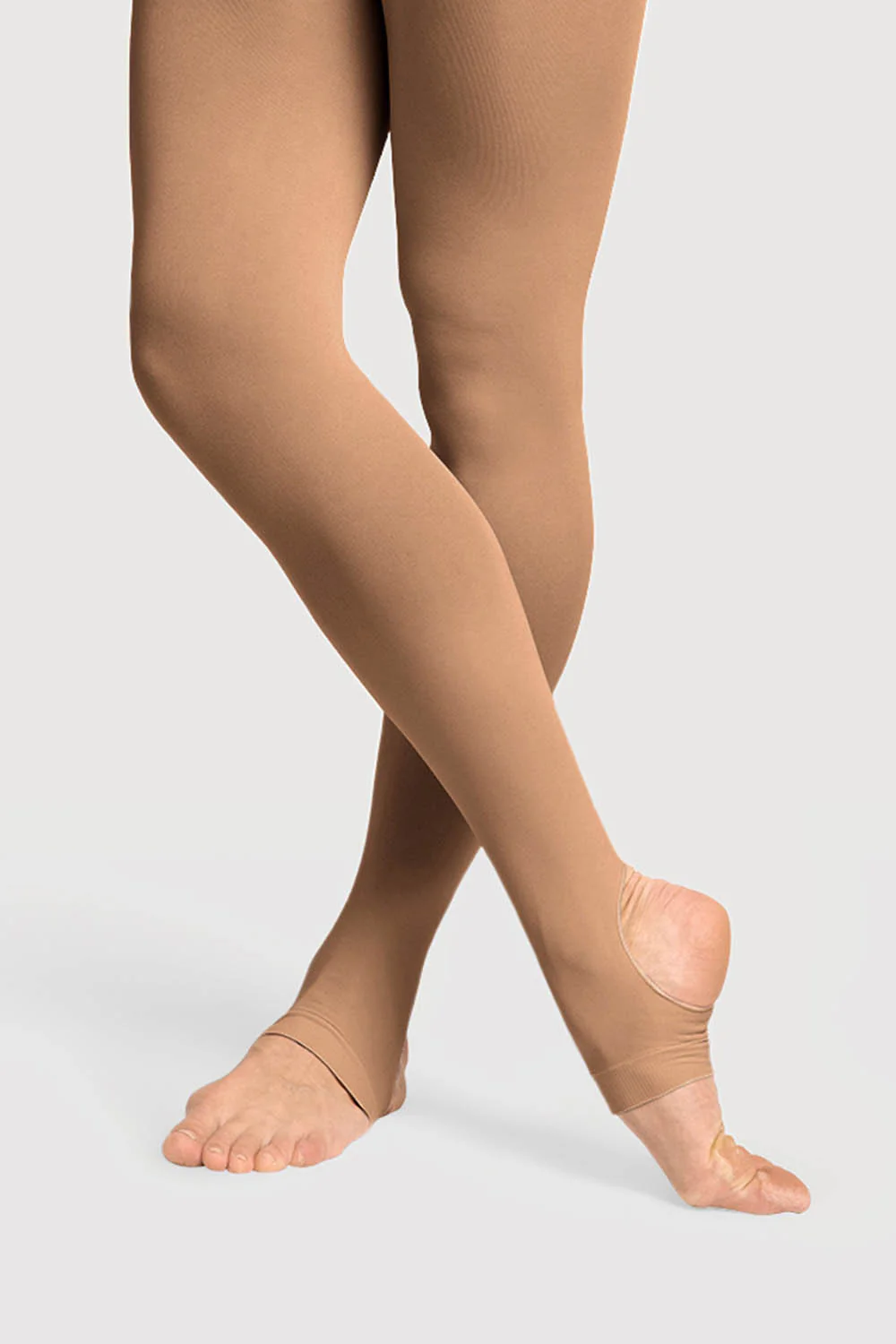 T0984G - Bloch Contoursoft Girls Stirrup Tights