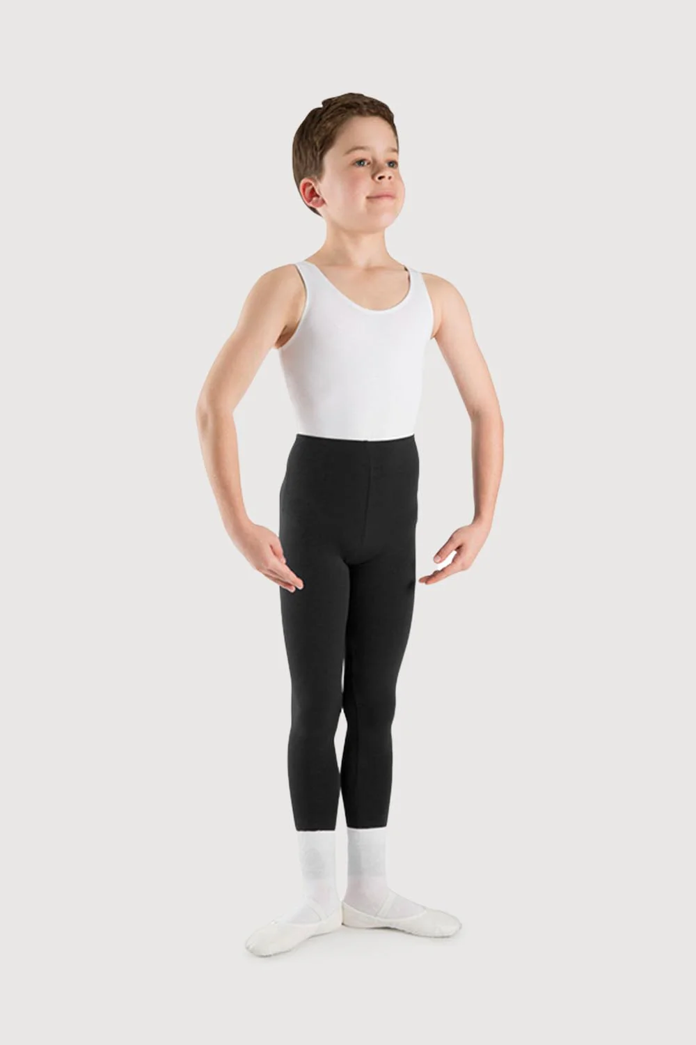 T3400G - Bloch Dale Boys Footless Leggings - Image 3