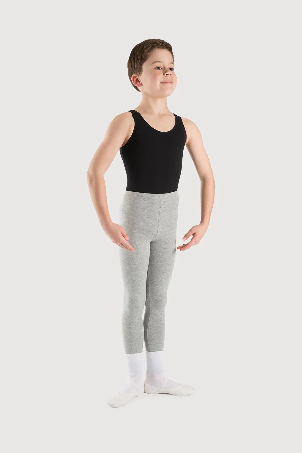 T3400G - Bloch Dale Boys Footless Leggings - Image 3