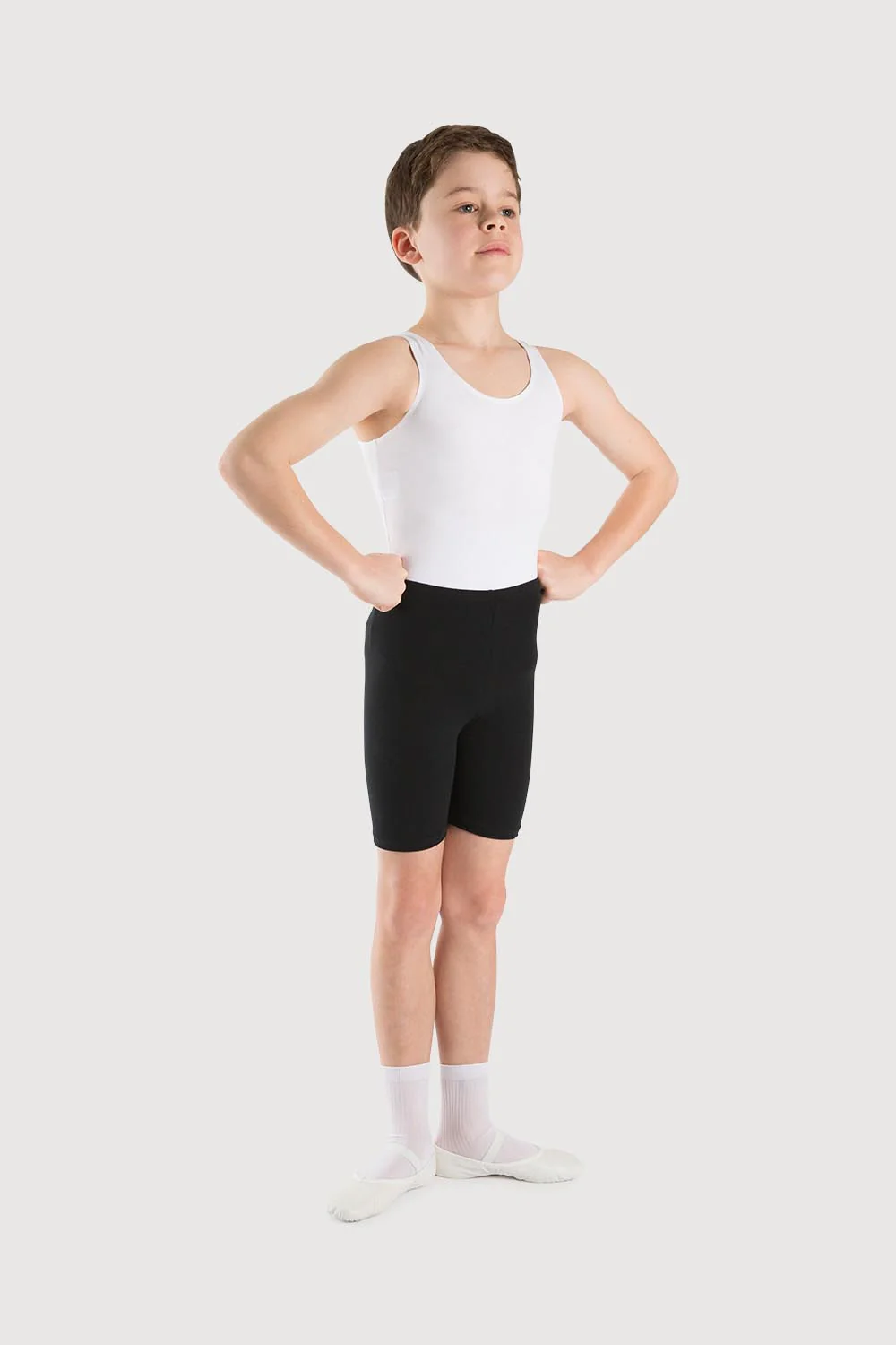 T3412B - Bloch Blake Fitted Boys Short - Image 3