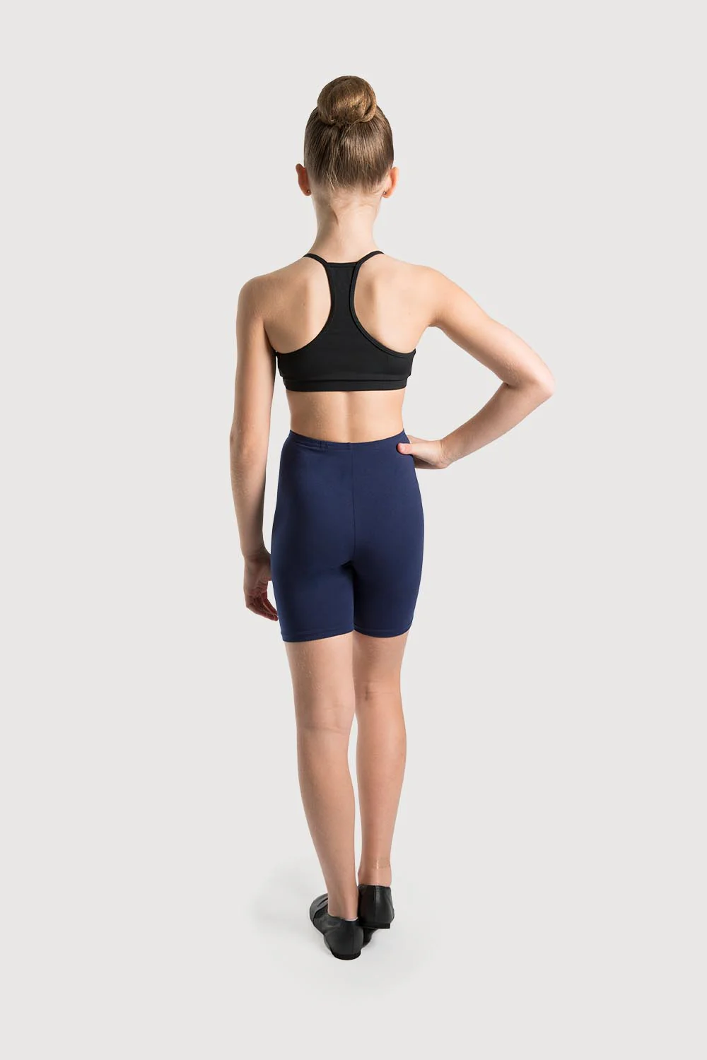 T3412G - Bloch Basic Bike Length Girls Short - Image 4