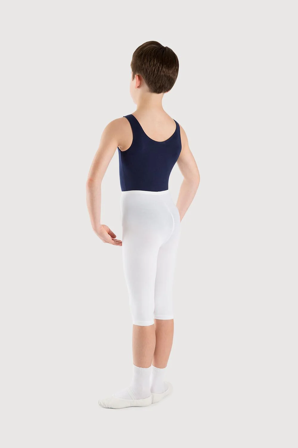 T3450G - Bloch Brady Boys Fitted Knee Length Tights - Image 4