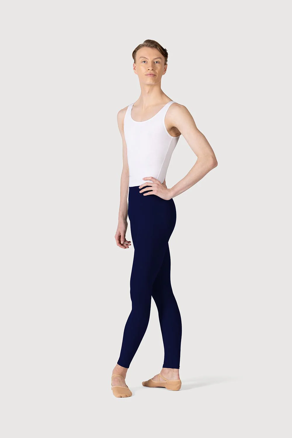 T3700M - Bloch Chet Long Full Length Mens Fitted Tight - Image 4