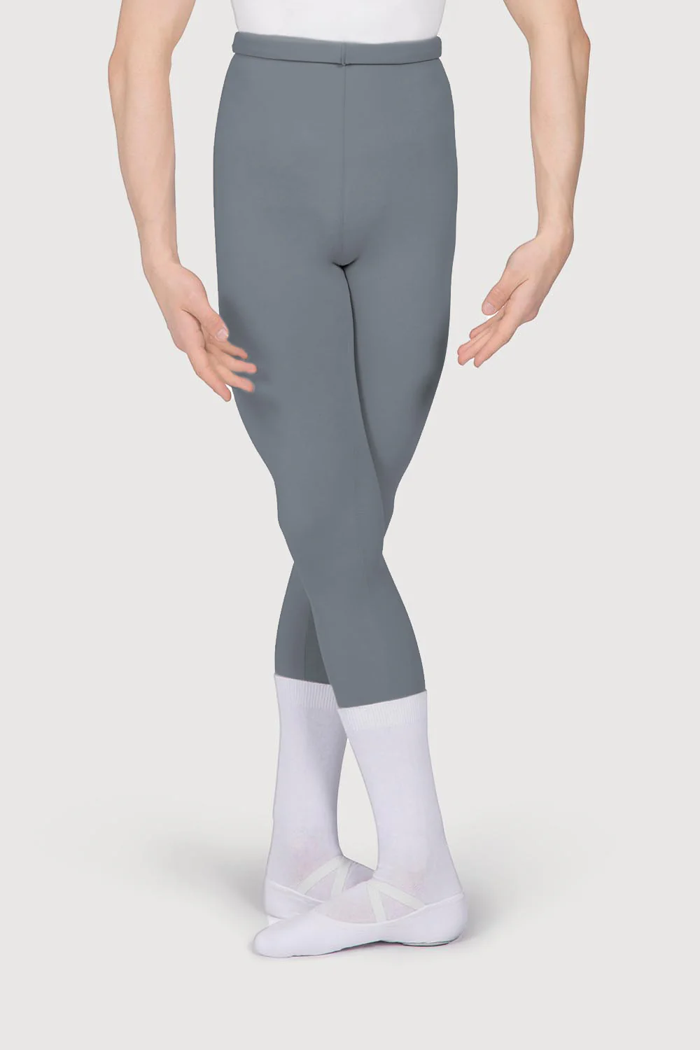 T3800HW - Bloch Verne Extra High Waist Mens Fitted Full Length Tight - Image 3