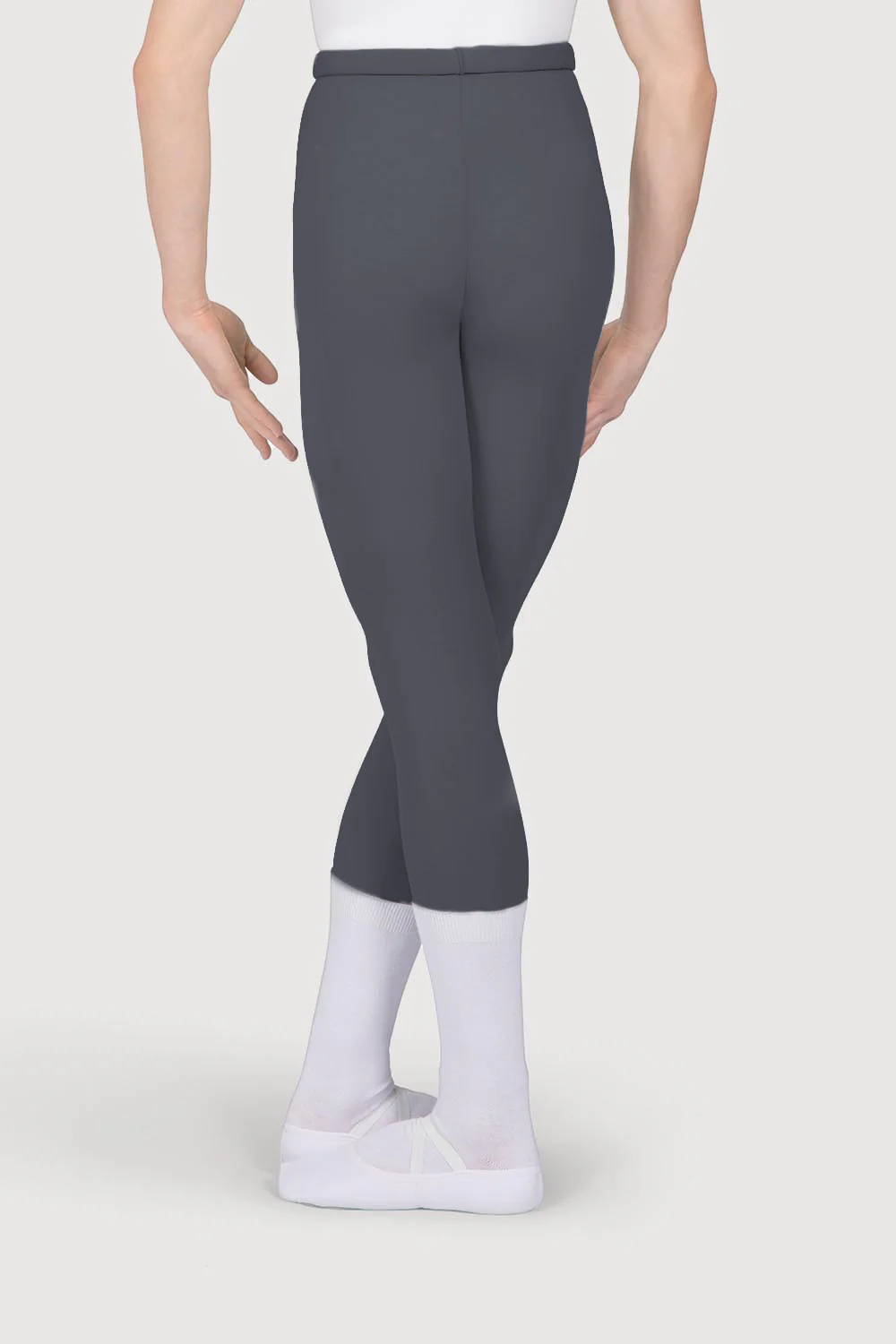 T3800HW - Bloch Verne Extra High Waist Mens Fitted Full Length Tight - Image 2