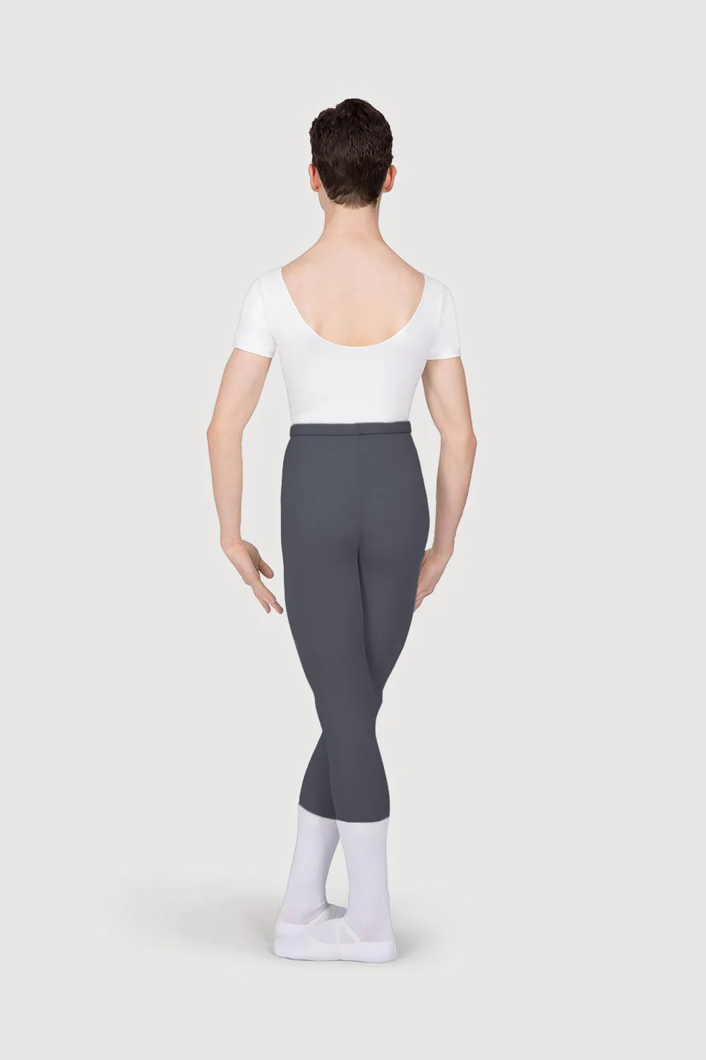 T3800HW - Bloch Verne Extra High Waist Mens Fitted Full Length Tight - Image 4