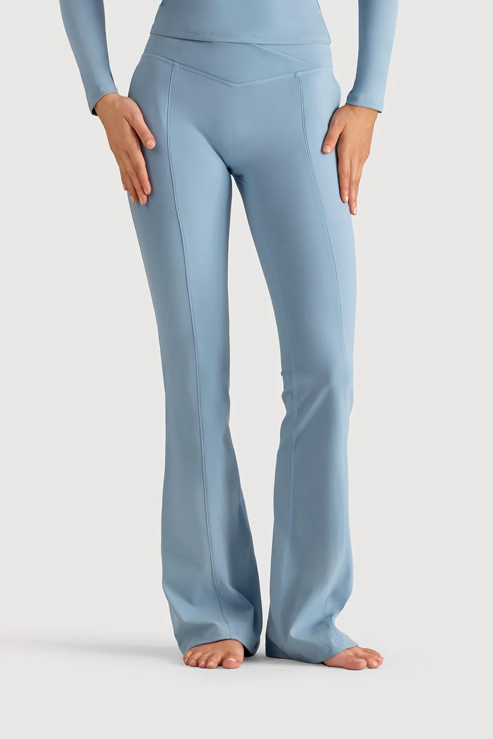 T5998Y - BLOCHeverhold™ V Shape Flare Tight Long - Image 3