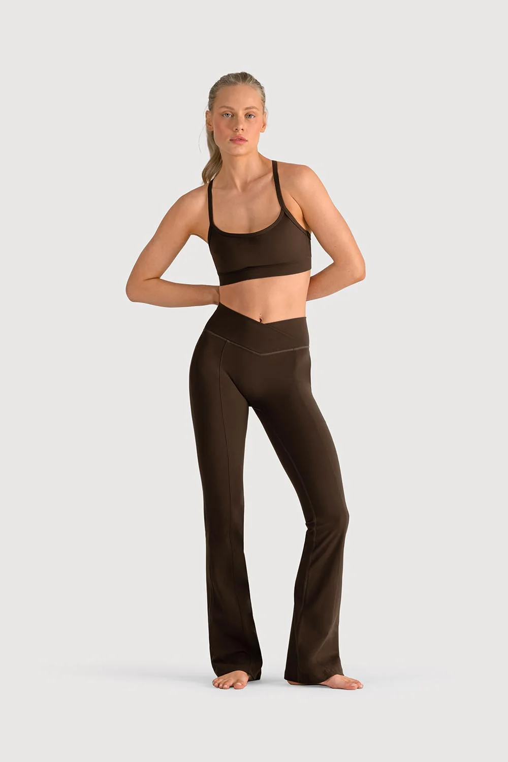 T5998Y - BLOCHeverhold™ V Shape Flare Tight Long - Image 3