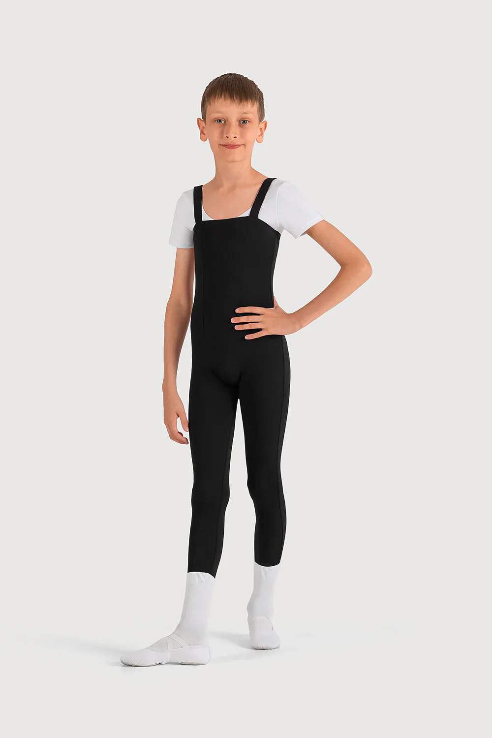 U3700B - Bloch Curtis Tank Strap Seamed Boys Unitard