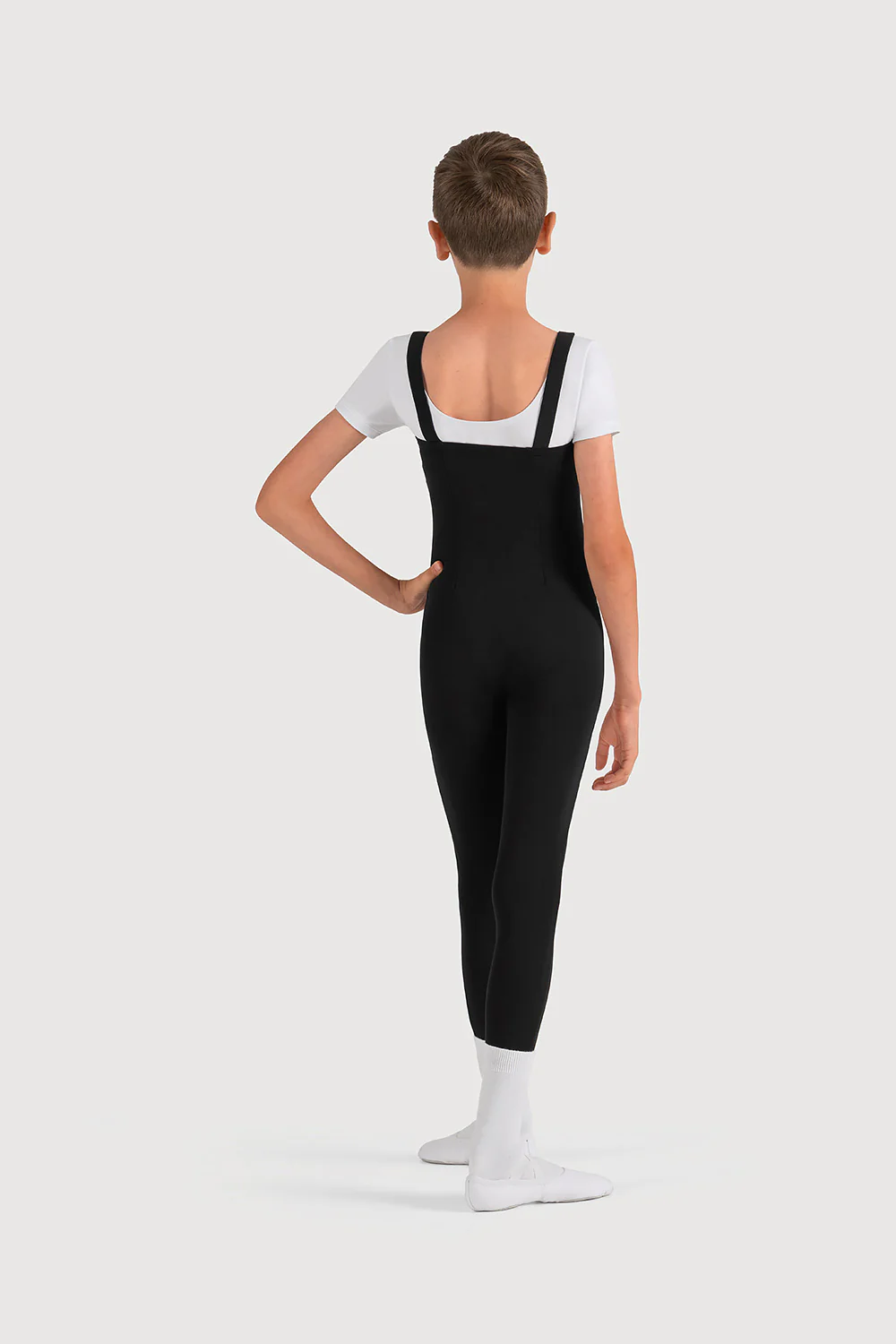 U3700B - Bloch Curtis Tank Strap Seamed Boys Unitard - Image 2