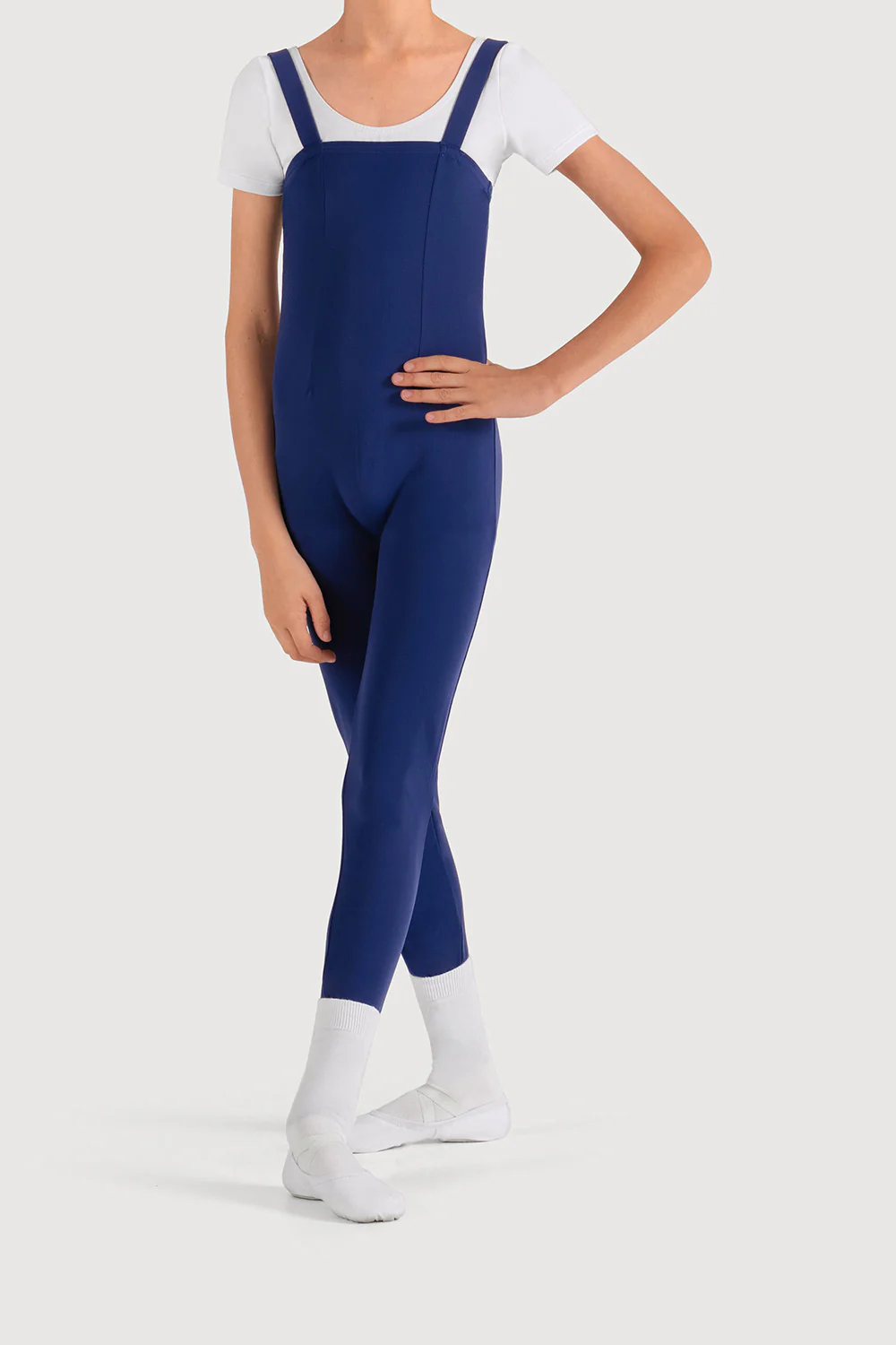 U3700B - Bloch Curtis Tank Strap Seamed Boys Unitard - Image 3