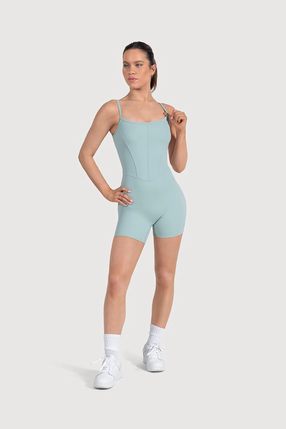 U5602Y - BLOCHeverhold™ Corset Short Onesie - Image 3