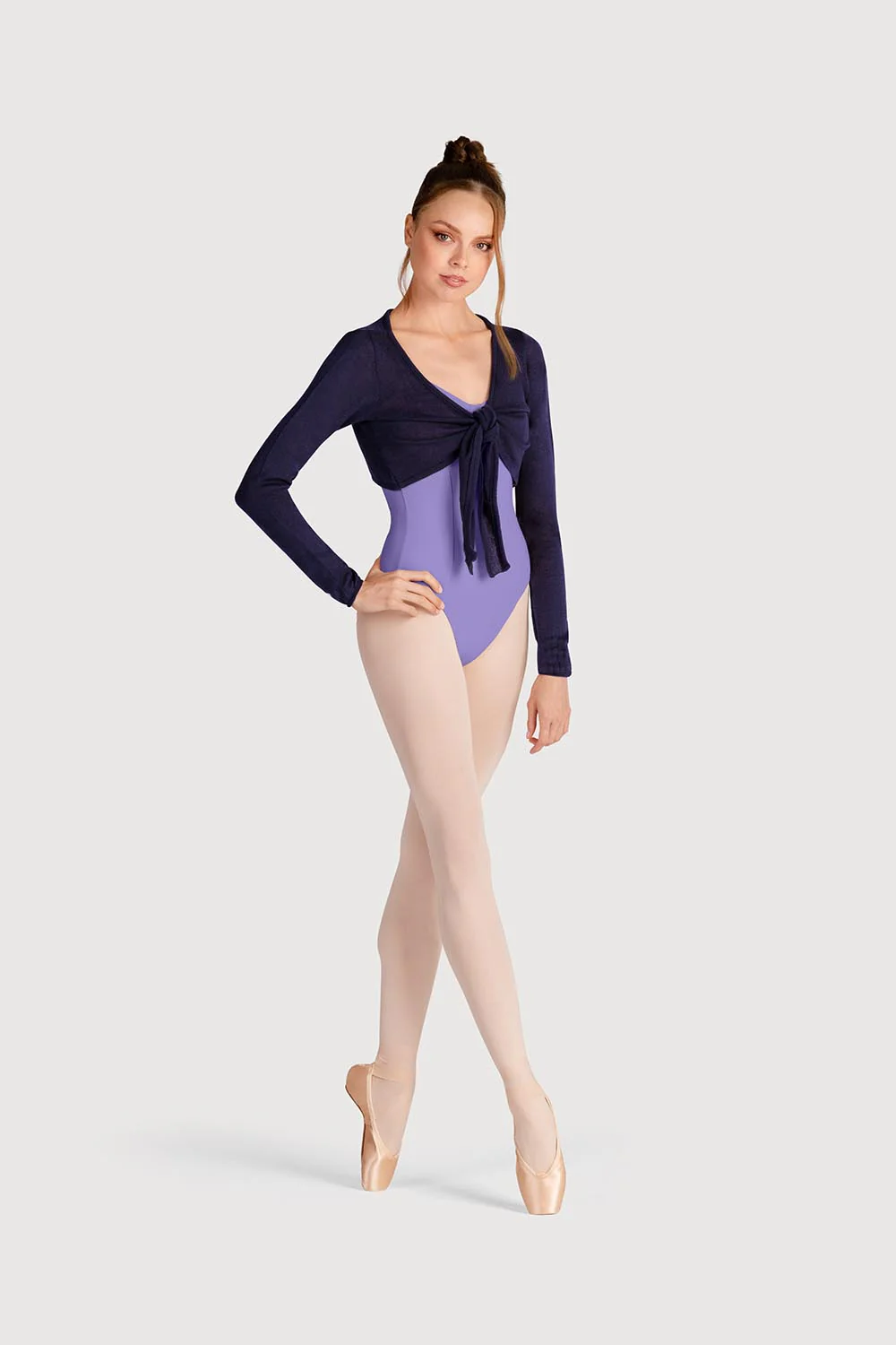 Z0106 - Bloch Karola Cropped Tie Womens Top - Image 3