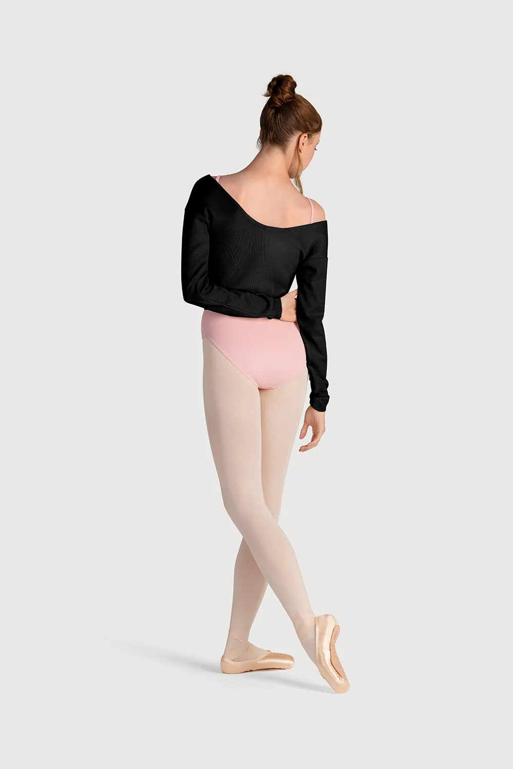 Z0143 - Bloch Overt Cropped Long Sleeve Womens Sweater - Image 4