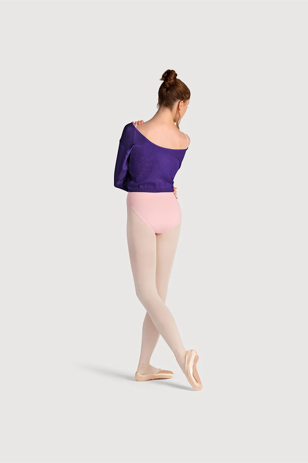 Z0143 - Bloch Overt Cropped Long Sleeve Womens Sweater - Image 4