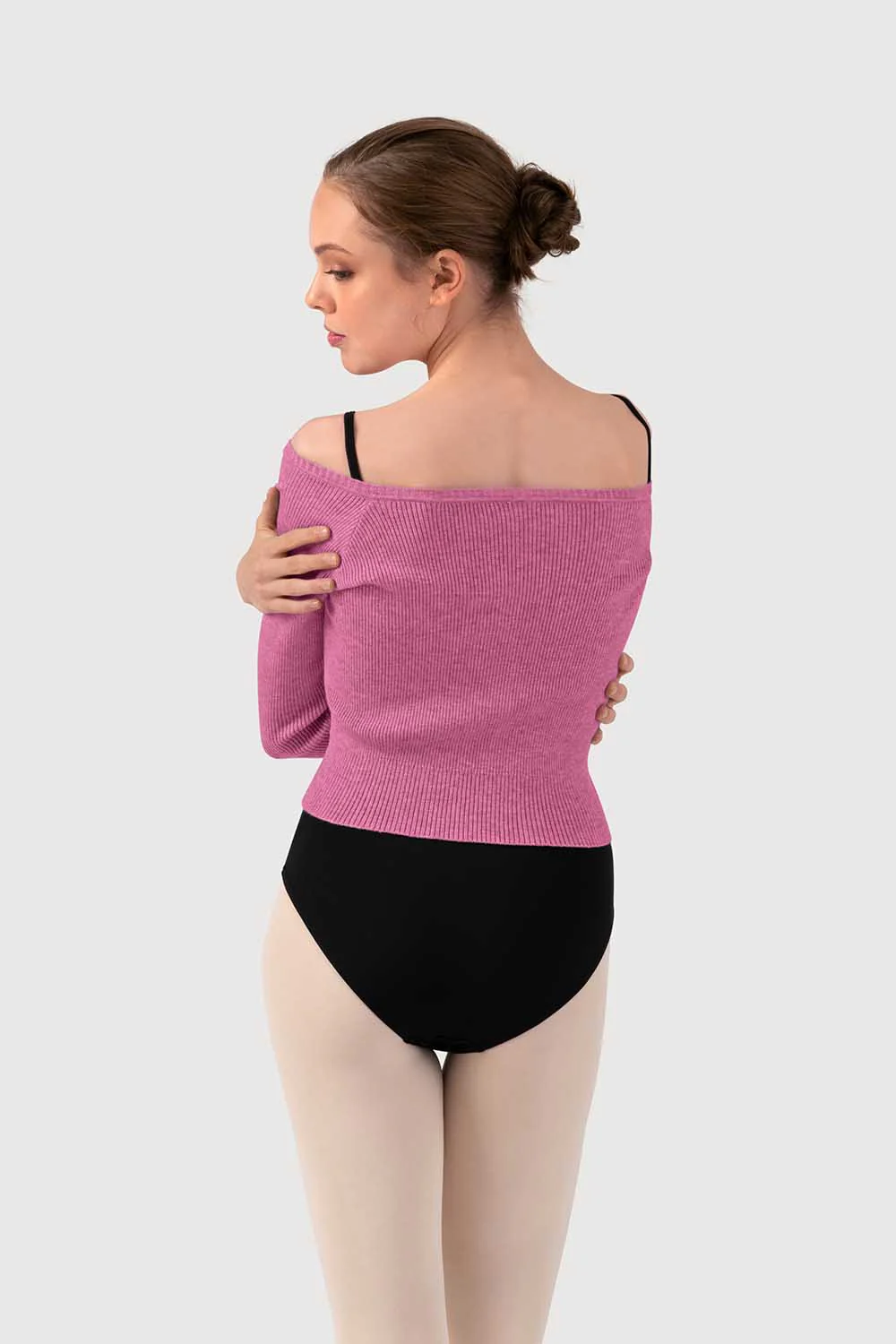 Z530017 - Bloch Lyra Knit Womens Long Sleeve Sweater - Image 2