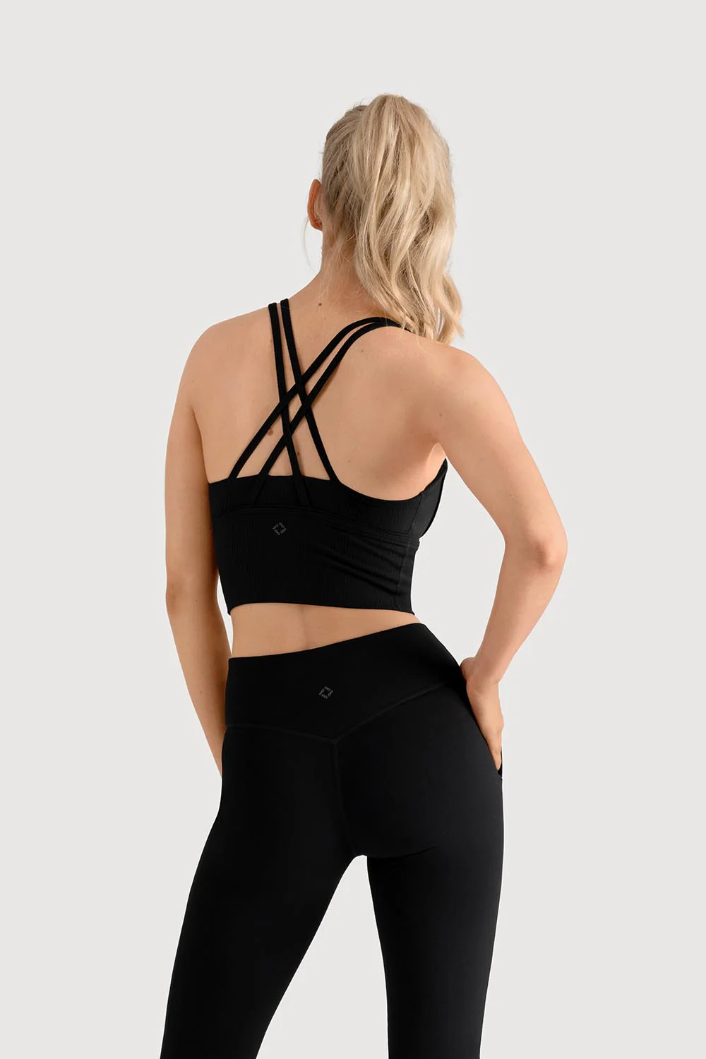 Z5480Y - Rib Sports Bra Top - Image 2