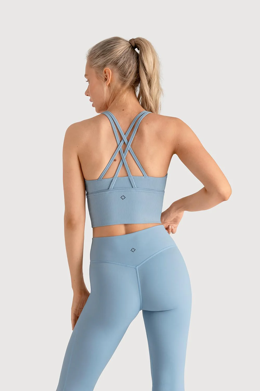 Z5480Y - Rib Sports Bra Top