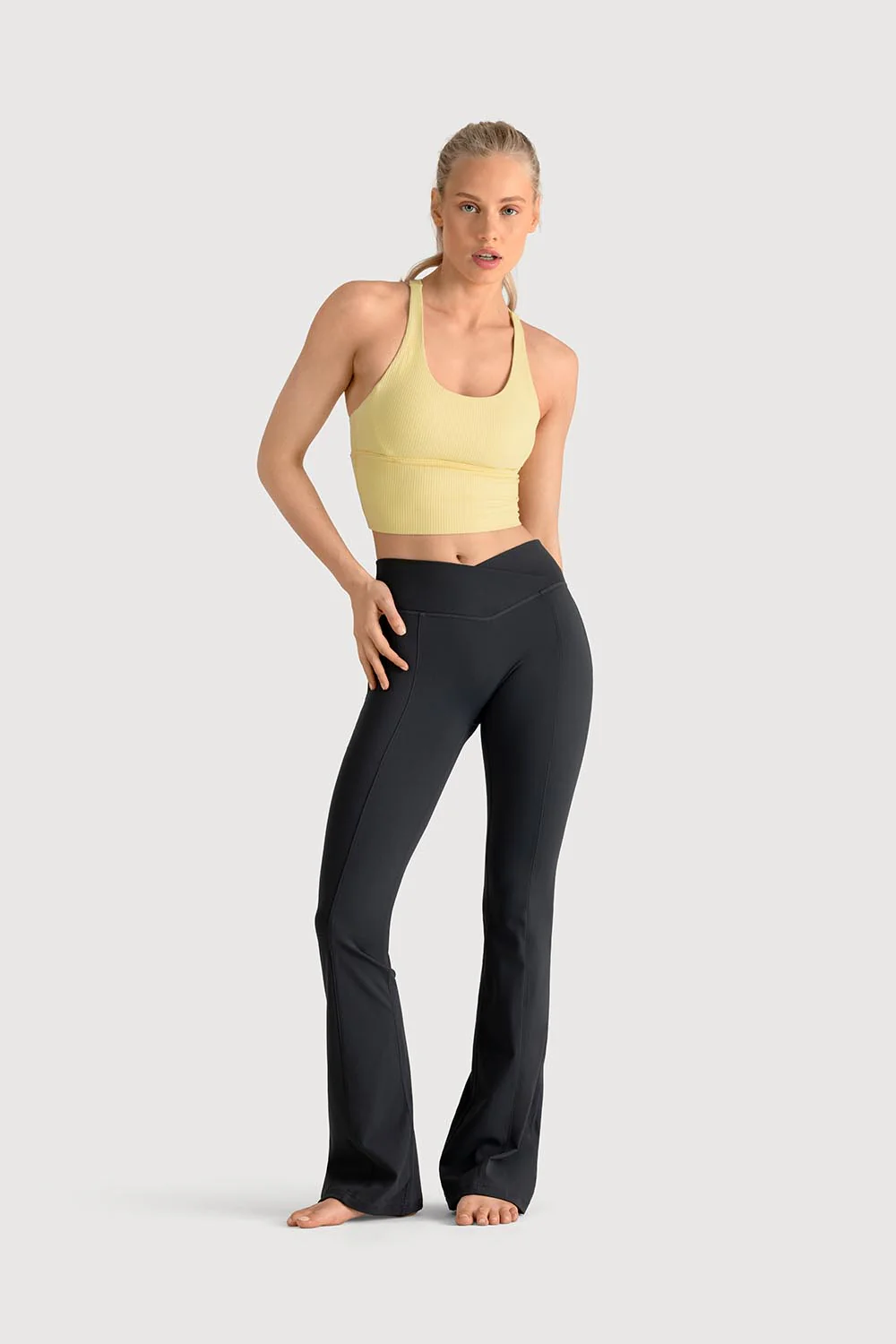 Z5480Y - Rib Sports Bra Top - Image 3