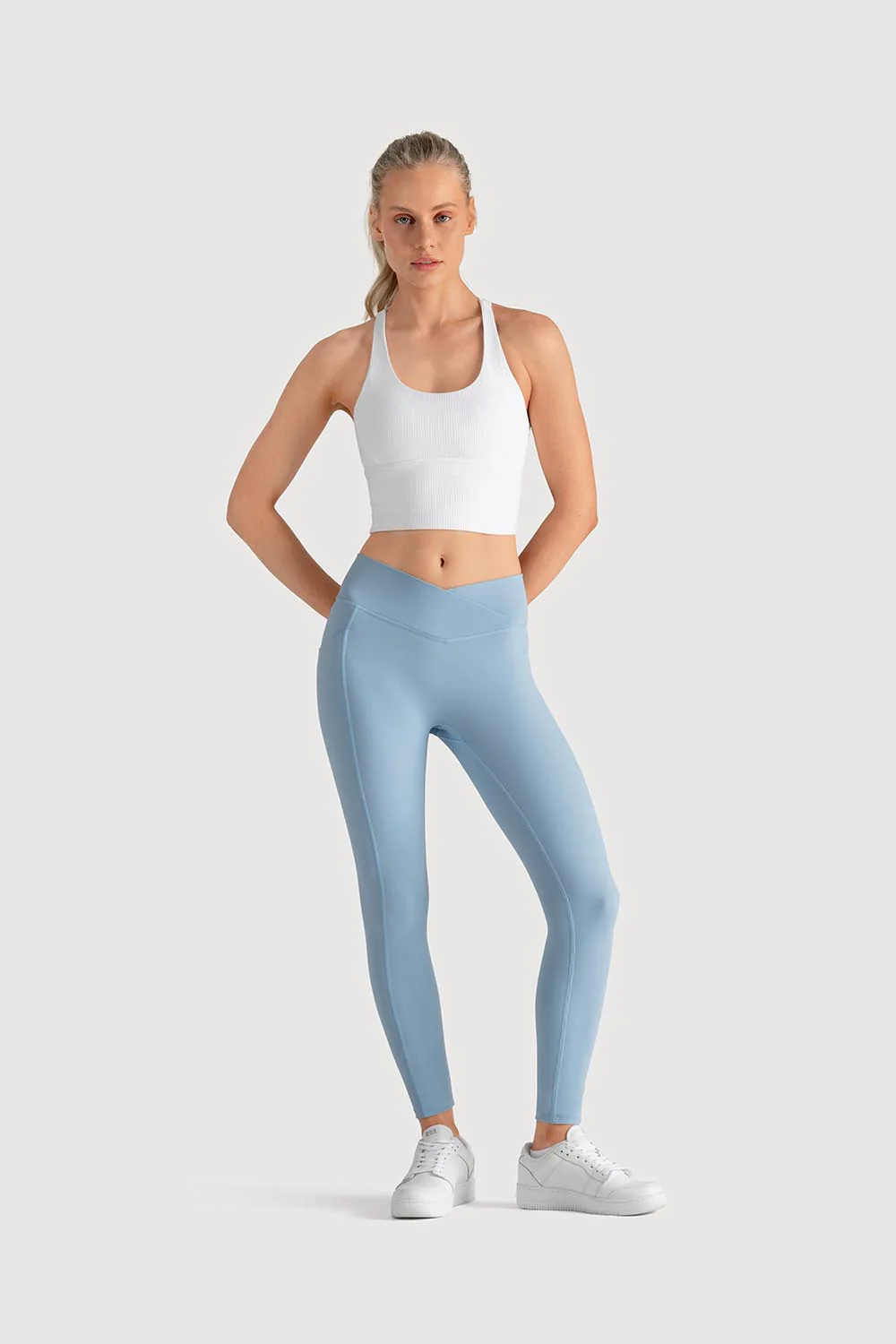 Z5480Y - Rib Sports Bra Top - Image 3