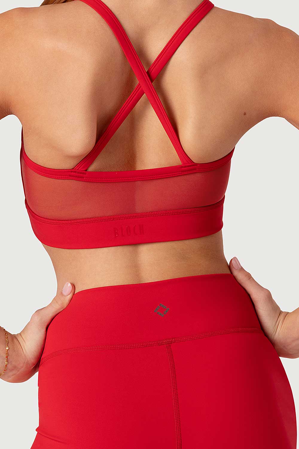 Z55757G - Mesh Halter Crop - Image 3