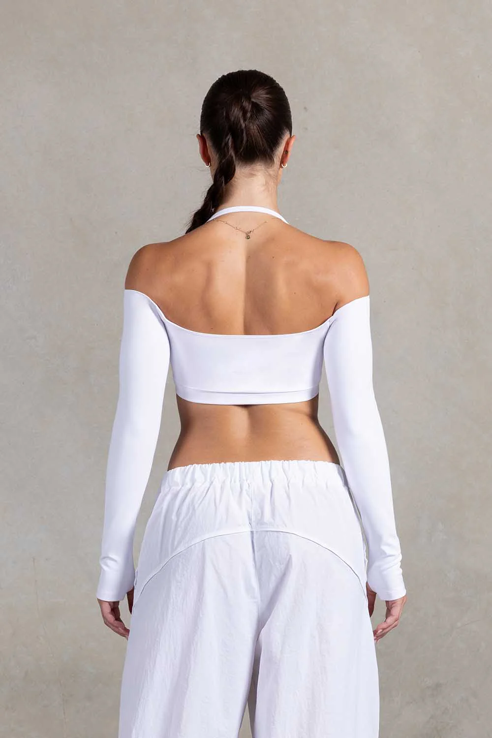 Z55765 - Long Sleeve Bolero Crop - Image 3