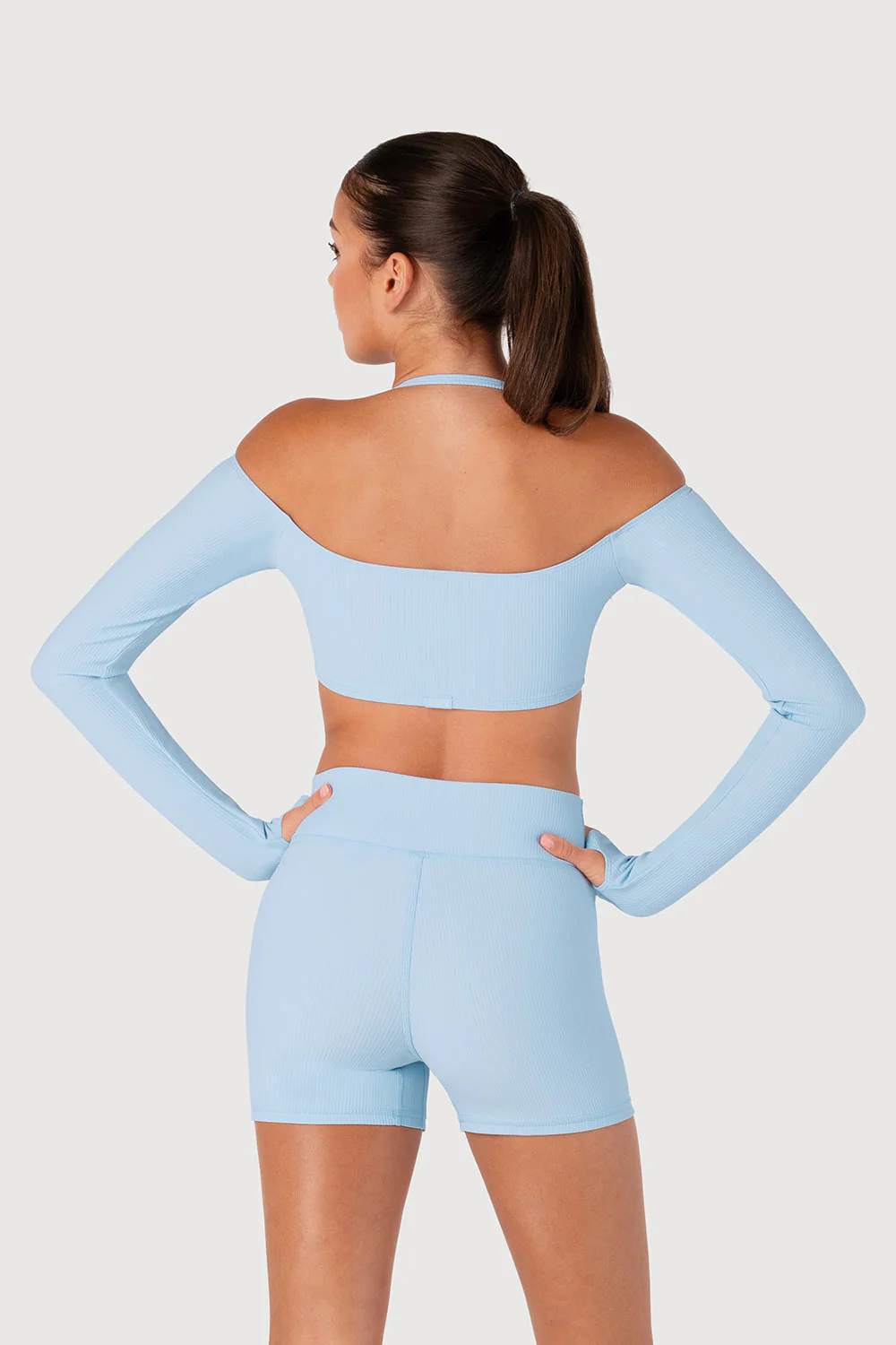 Z55774G - Rib Bolero Top - Image 2