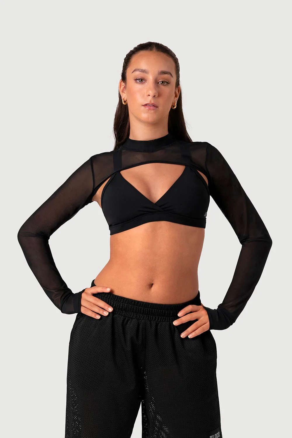 Z55785G - Mesh Bolero - Image 3